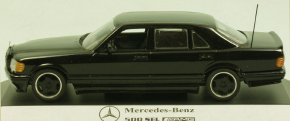 1979-1991 Mercedes-Benz 560 SEL W126 AMG, Lieferzeit ca. 6-8 Monate schwarz