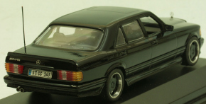 1979-1991 Mercedes-Benz 560 SEL W126 AMG, Livraison environ 6-8 mois noir 1/43