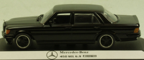 1988 Mercedes-Benz 450 SEL 6.9 W116 AMG, Lieferzeit ca. 6-8 Monate schwarz 1/43