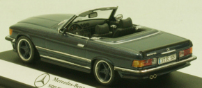 1971-1989 Mercedes 500 SL R107 AMG, Lieferzeit ca. 6-8 Monate dunkelblau 1/43