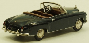 1958 Mercedes 220 S Cabriolet blau 1/43 Zinnlegierung Fertigmodell