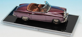 1958 Mercedes 220 S Cabriolet zweifarbig violet met. 1/43 Zinnlegierung