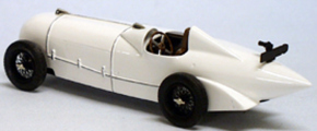 1932 Mercedes SSKL Streamliner blanc 1/43 métal blanc/étain tout monté