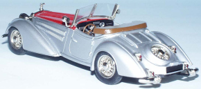 1937 Horch 855 Roadster silber-rot 1/43 Zinnlegierung Fertigmodell