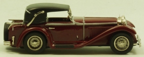 1931 Mercedes-Benz 370S Mannheim Cabriolet, Dach geschlossen rot 1/43