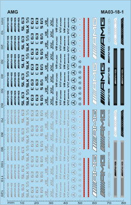 Logo 3 MB 1/18 Waterslidedecals 123x80mm INTERDECAL