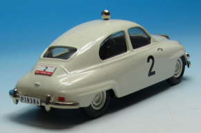 1956 Saab 93 Rally Viking beige 1/43 Zinnlegierung & Resine Fertigmodell