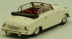 Borgward Hansa "Langenthal" Cabriolet weiss 1/43 Zinnlegierung Fertigmodell