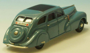 Peugeot 203 /402 body Höhener (CH) blue 1/43 ready made