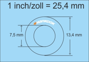 Reifenbeschriftungen 18-19" 03-2 1/43 Naßschiebebild Decal 41x44mm INTERDECAL