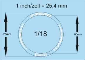 Reifenbeschriftungen 26-5 Pirelli Formel 1 1/8 Naßschiebebild Decal weiss