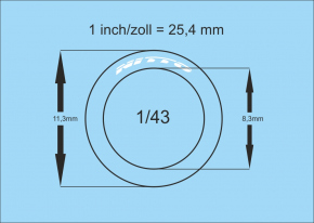 Reifenbeschriftungen 18-19" 04 1/43 Naßschiebebild Decal 160x70mm INTERDECAL