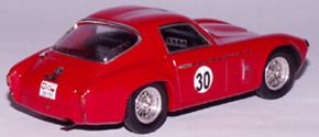 1958 AC-Bristol "Zagato" rot 1/43 Fertigmodell