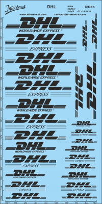 Décalcomanies DB 2 Dimensions 140x90mm - Papier, Marque INTERDECAL, Neuf