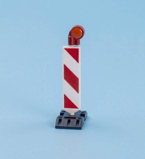 Verkehr Leitbaken 01  10  Stück + Decal  1/43 (ohne Sockel, Lampe)