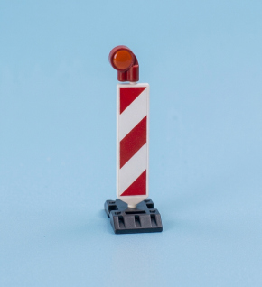 Verkehr Leitbaken 01  10  Stück + Decal  1/43 (ohne Sockel, Lampe)