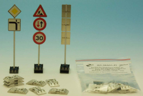 Base 01 pour signalisation routière 1/43 10 pièces