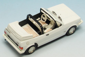 1980 VW Golf Cabriolet weiss 1/43 Zinnlegierung Fertigmodell