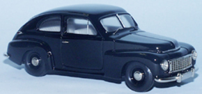 1955 Volvo PV 444K Standard noir 1/43 métal blanc/étain tout monté