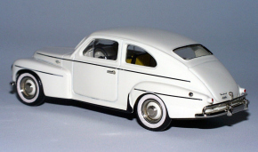 1957 Volvo PV 444L Special "California" white 1/43 whitemetal/pewter ready made