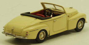 1950 Volvo PV 445 Convertible "Valbo" beige 1/43 whitemetal/pewter ready made