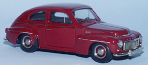 1960 Volvo PV 544 Spezial B "Sport" rot 1/43 Zinnlegierung Fertigmodell