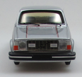 1978 Volvo 242 GT silver 1/43 whitemetal/pewter ready made