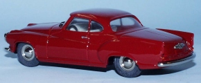 1959 Borgward Isabella Coupe "Heckflosse" rot 1/43 Zinnlegierung Fertigmodell