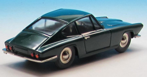 1965 Glas 1700 GT  Coupe vert foncé 1/43 métal blanc/étain tout monté