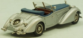 1938 Horch 855 Roadster (1938) "Erdmann & Rossi" silber-blau 1/43 Zinnlegierung