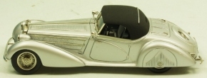 1939 Horch 853 (1939) Cabriolet "Erdmann & Rossi", Dach offen silber 1/43