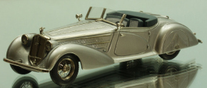 1939 Horch 853 (1939) Cabriolet "Erdmann & Rossi", Dach offen unlackiert 1/43
