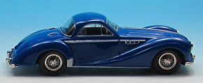 1952 Delahaye 235  Coupe "Chapron" bleu 1/43 métal blanc/étain tout monté