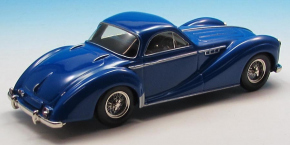 1952 Delahaye 235  Coupe "Chapron" bleu 1/43 métal blanc/étain tout monté