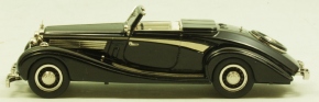 1937 Maybach SW38 Roadster "Spohn" (1937) schwarz 1/43 Zinnlegierung