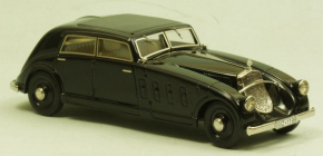 TIN WIZARD - Miniature Maybach DS 8 Zeppelin Par Spohn - Échelle 1/43 - Métal Blanc - Allemagne