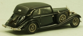 1939 Mercedes 540K Cabriolet B, Dach geschlossen schwarz 1/43 Zinnlegierung