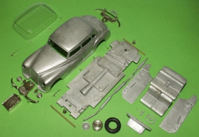 1955-57 Mercedes 300 Limousine (W 186) Typ B "Adenauer" unlackiert 1/43 Bausatz