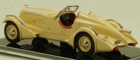 1935 Duesenberg SJ Mormon Meteor Speedster beige 1/43 Zinnlegierung Fertigmodell