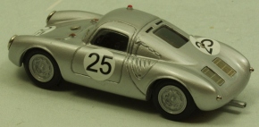 1956 Porsche 550A 1500 RS Coupe "Le Mans 1956" Nr. 25 silber 1/43 Zinnlegierung