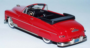 1950 Ford Mercury Convertible rot 1/43 Zinnlegierung Fertigmodell