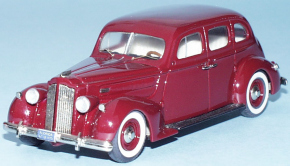 1939 Packard 120 4-door Sedan red bordeaux 1/43 whitemetal/pewter ready made