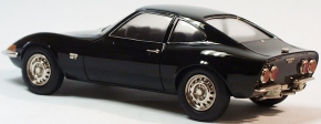 1968-1973 Opel GT Coupe schwarz 1/24 Zinnlegierung & Resine Fertigmodell