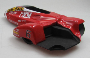 side-car ÖKM Klaffenböck / Parzer sans Figures rouge 1/18 métal blanc/étain