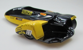 side-car "Moto Boutique" Schlosser/Hauser (CH) sans Figures jaune-noir 1/18