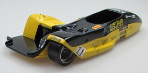 side-car "Moto Boutique" Schlosser/Hauser (CH) sans Figures jaune-noir 1/18