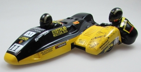 Seitenwagen "Moto Boutique" Schlosser/Hauser (CH) ohne Figuren unlackiert 1/18