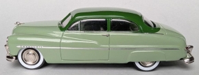 1950 Mercury 8 Coupe zweifarbig grün 1/43 Zinnlegierung Fertigmodell