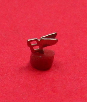 Ornement de capot photogravé Bentley 1/43 10 pièces Argent allemand (NS)