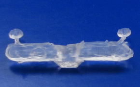 Insert en plastique 10 pièces pour douille de phare ø= 3,9mm transparente 1/43